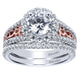 Wedding Band 14k White Gold Diamond Curved