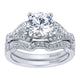 Wedding Band 14k White Gold Diamond Curved