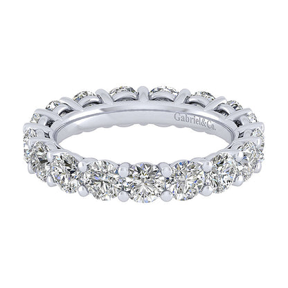 14K White Gold Diamond Eternity Band 14K White Gold ANniversary Band AN4535-6W44Jj