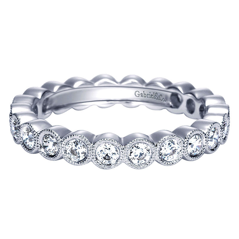 Anniversary Band 14k White Gold Diamond Eternity Band