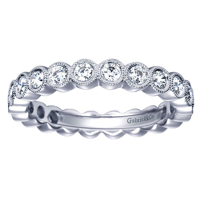 Anniversary Band 14k White Gold Diamond Eternity Band