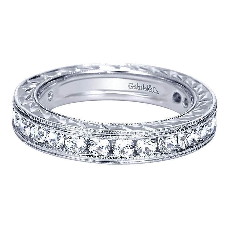 Anniversary Band 14k White Gold Diamond Eternity Band