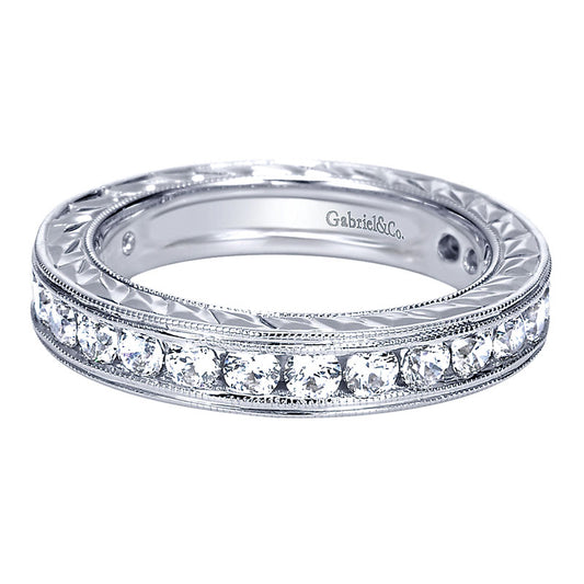 Anniversary Band 14k White Gold Diamond Eternity Band