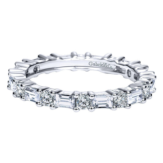 Anniversary Band 14k White Gold Diamond Eternity Band