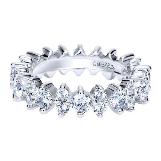Anniversary Band 14k White Gold Diamond Eternity Band