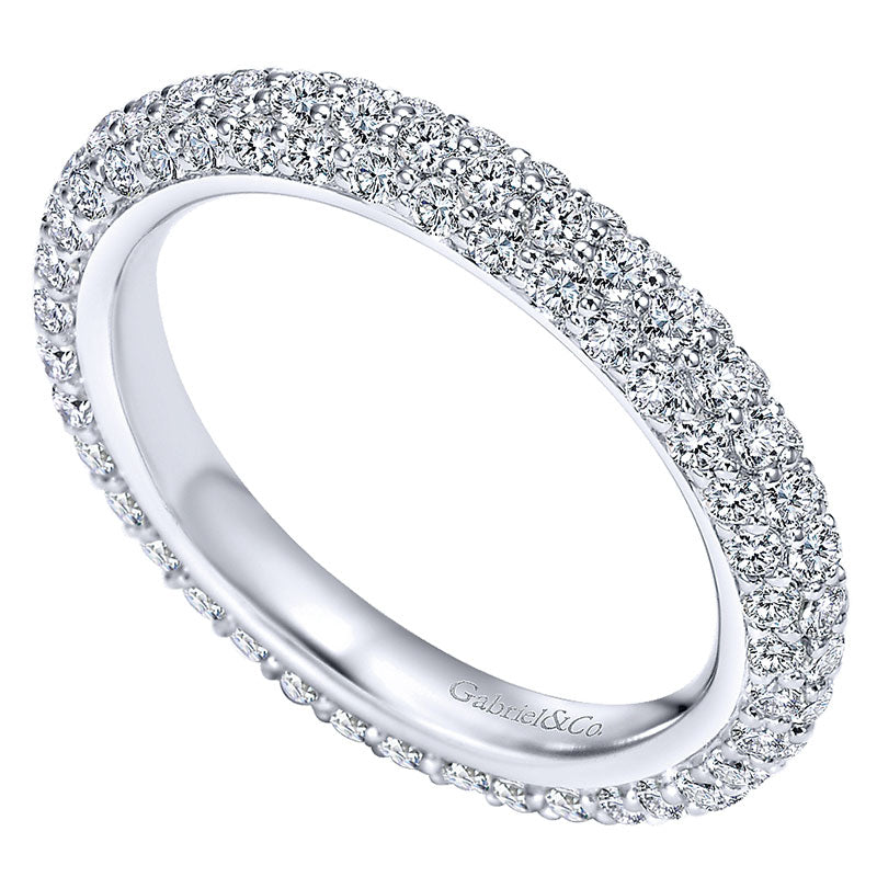 Anniversary Band 14k White Gold Diamond Eternity Band