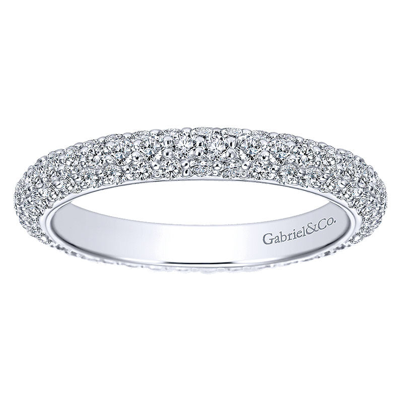 Anniversary Band 14k White Gold Diamond Eternity Band