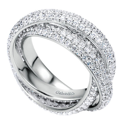 Anniversary Band 14k White Gold Diamond Eternity Band