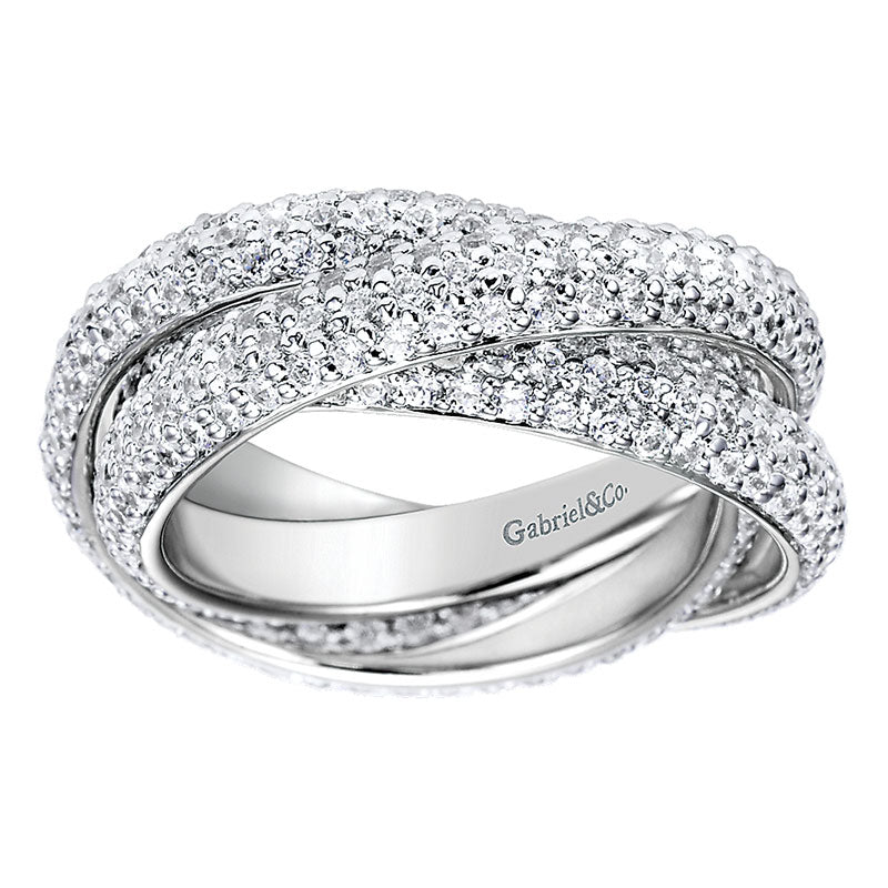 Anniversary Band 14k White Gold Diamond Eternity Band