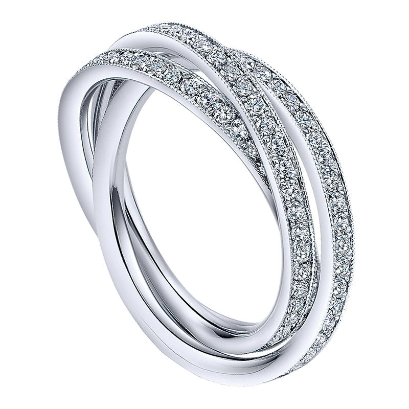 Anniversary Band 14k White Gold Diamond Eternity Band