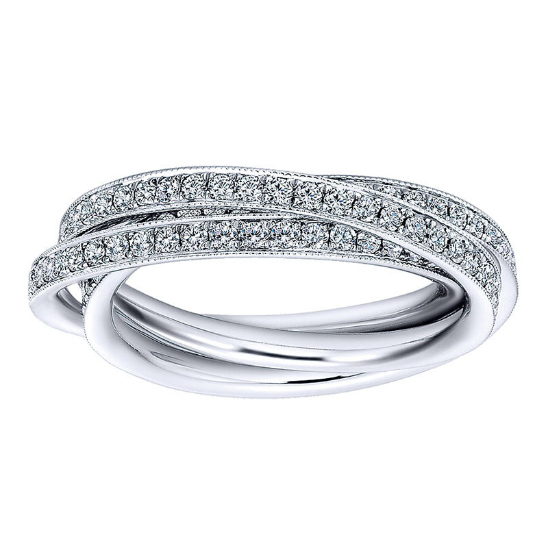 Anniversary Band 14k White Gold Diamond Eternity Band