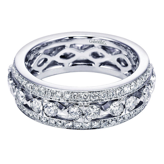 Anniversary Band 14k White Gold Diamond Eternity Band