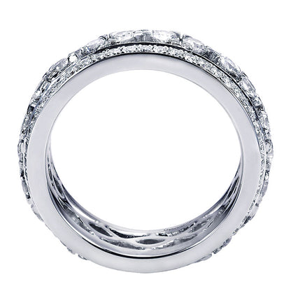 Anniversary Band 14k White Gold Diamond Eternity Band