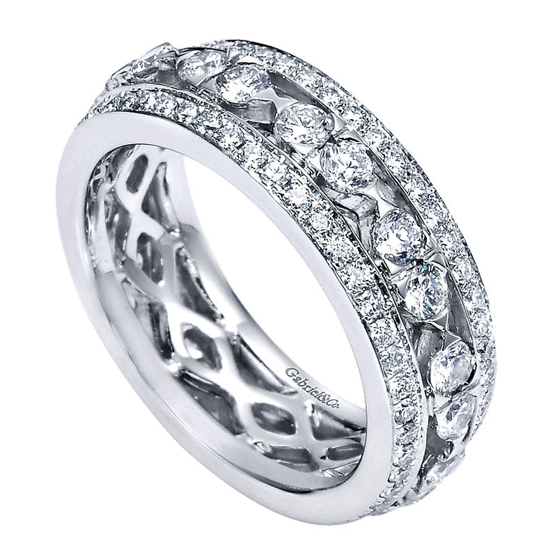 Anniversary Band 14k White Gold Diamond Eternity Band