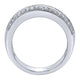 Anniversary Band 14k White Gold Diamond Fancy