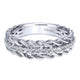 Anniversary Band 14k White Gold Diamond Fancy