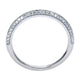 Anniversary Band 14k White Gold Diamond Fancy