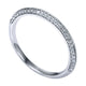 Anniversary Band 14k White Gold Diamond Fancy