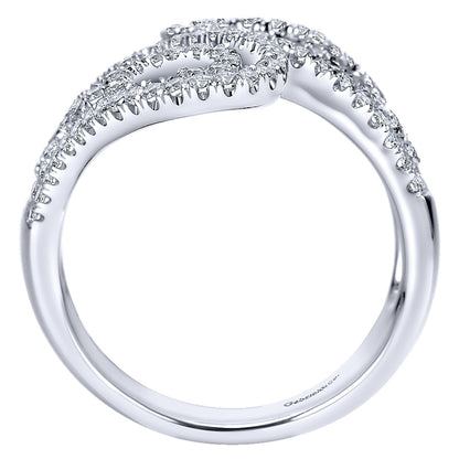 Ladies' Ring 14k White Gold Flirtation Fashion