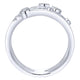 Ladies' Ring 14k White Gold Lusso Diamond Fashion