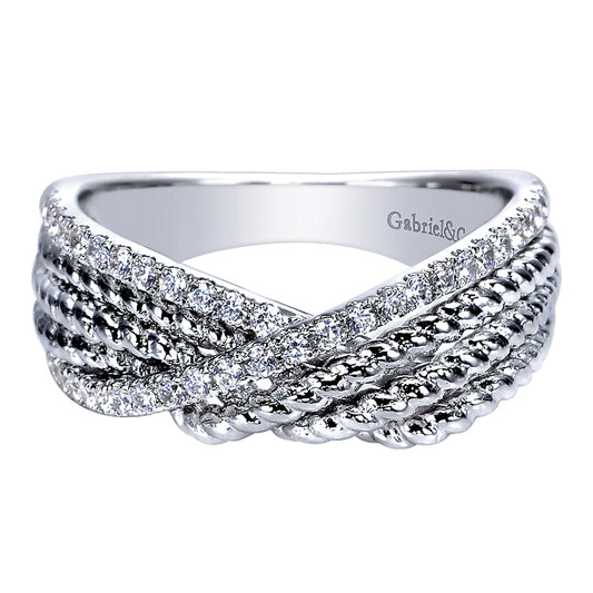 Ladies' Ring 14k White Gold Hampton Fashion