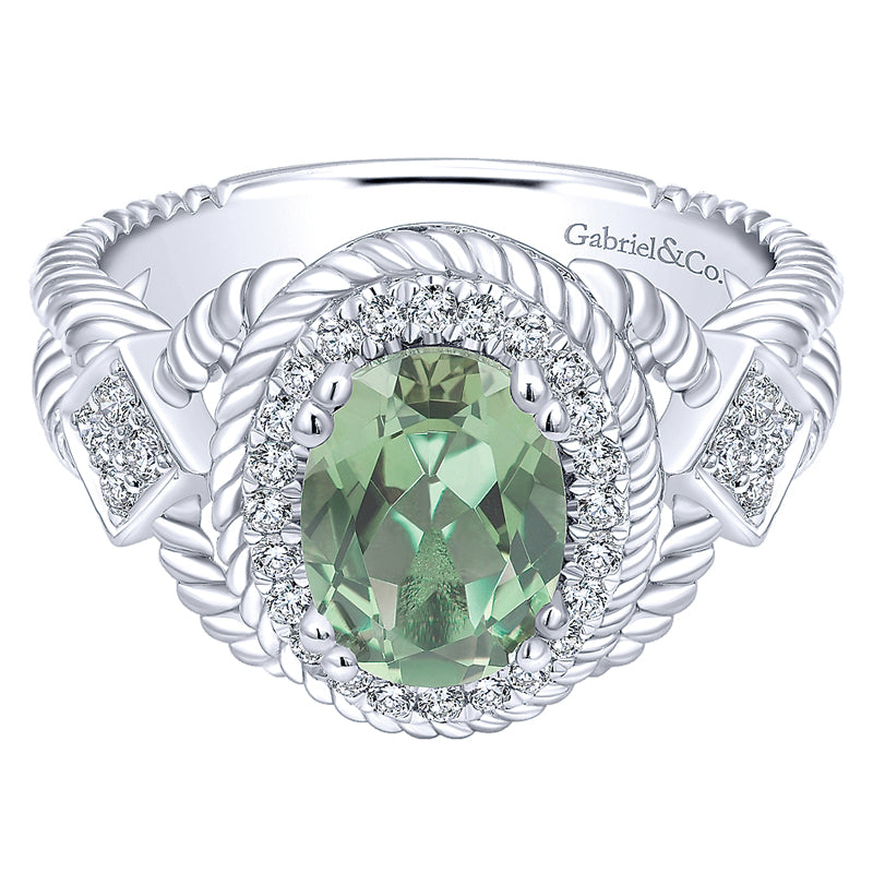 Ladies' Ring 14k White Gold Hampton Fashion