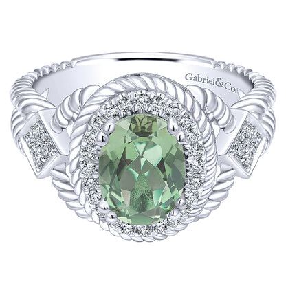 Ladies' Ring 14k White Gold Hampton Fashion