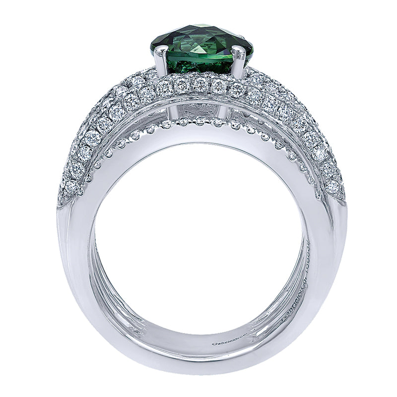 Ladies' Ring 14k White Gold Lusso Color Fashion