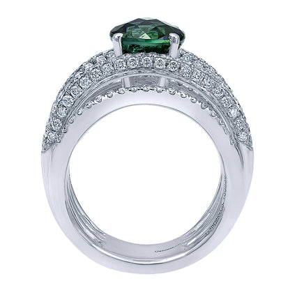 Ladies' Ring 14k White Gold Lusso Color Fashion