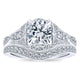 14K White Gold Diamond Halo 14K White Gold Engagement Ring ER12580R4W44Jj
