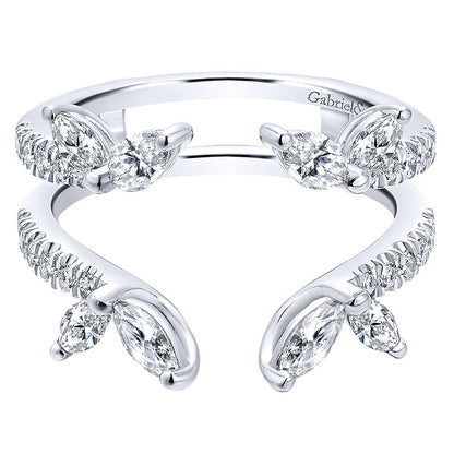 Anniversary Band 14k White Gold Diamond Jacket