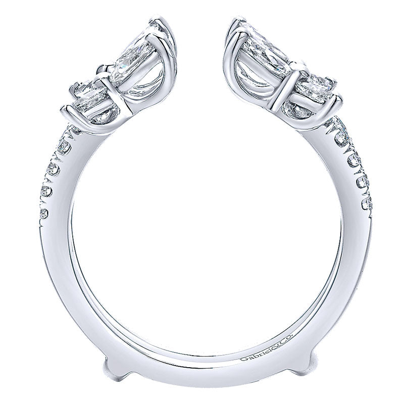 Anniversary Band 14k White Gold Diamond Jacket