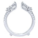 Anniversary Band 14k White Gold Diamond Jacket