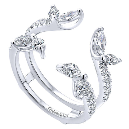 Anniversary Band 14k White Gold Diamond Jacket