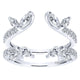Anniversary Band 14k White Gold Diamond Jacket