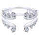 Anniversary Band 14k White Gold Diamond Jacket