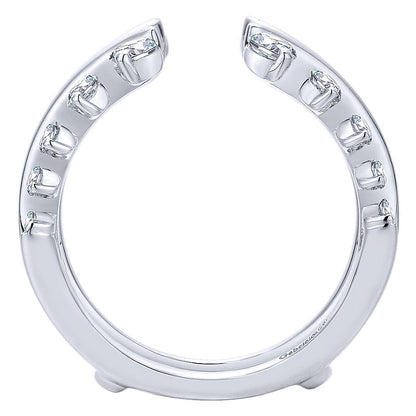 Anniversary Band 14k White Gold Diamond Jacket