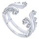 Anniversary Band 14k White Gold Diamond Jacket