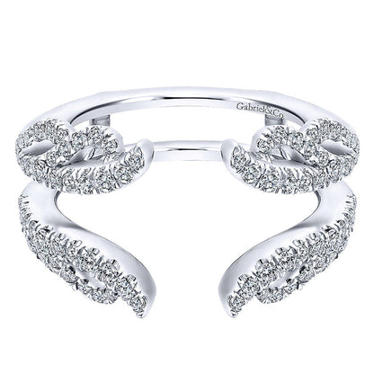 Anniversary Band 14k White Gold Diamond Jacket