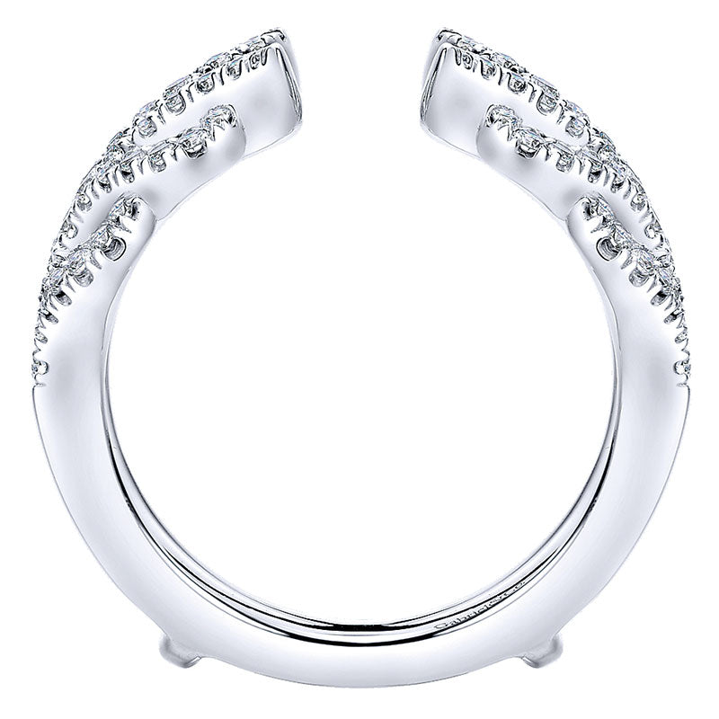 Anniversary Band 14k White Gold Diamond Jacket
