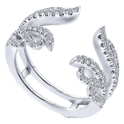 Anniversary Band 14k White Gold Diamond Jacket