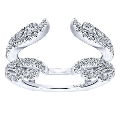 Anniversary Band 14k White Gold Diamond Jacket