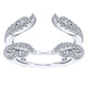 Anniversary Band 14k White Gold Diamond Jacket