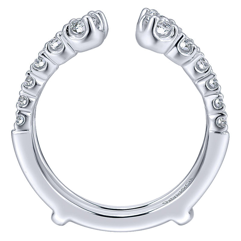 Anniversary Band 14k White Gold Diamond Jacket