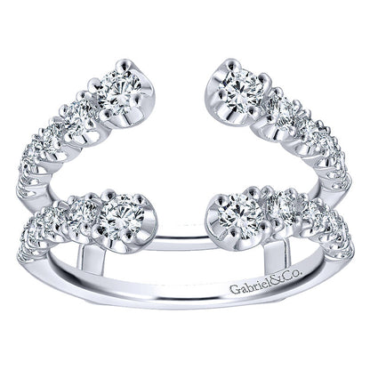 Anniversary Band 14k White Gold Diamond Jacket