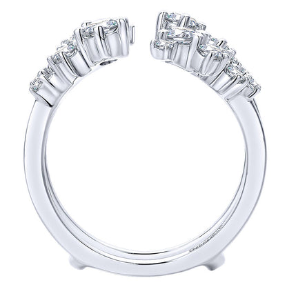 Anniversary Band 14k White Gold Diamond Jacket