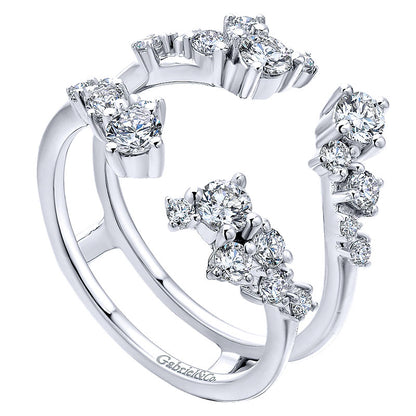 Anniversary Band 14k White Gold Diamond Jacket