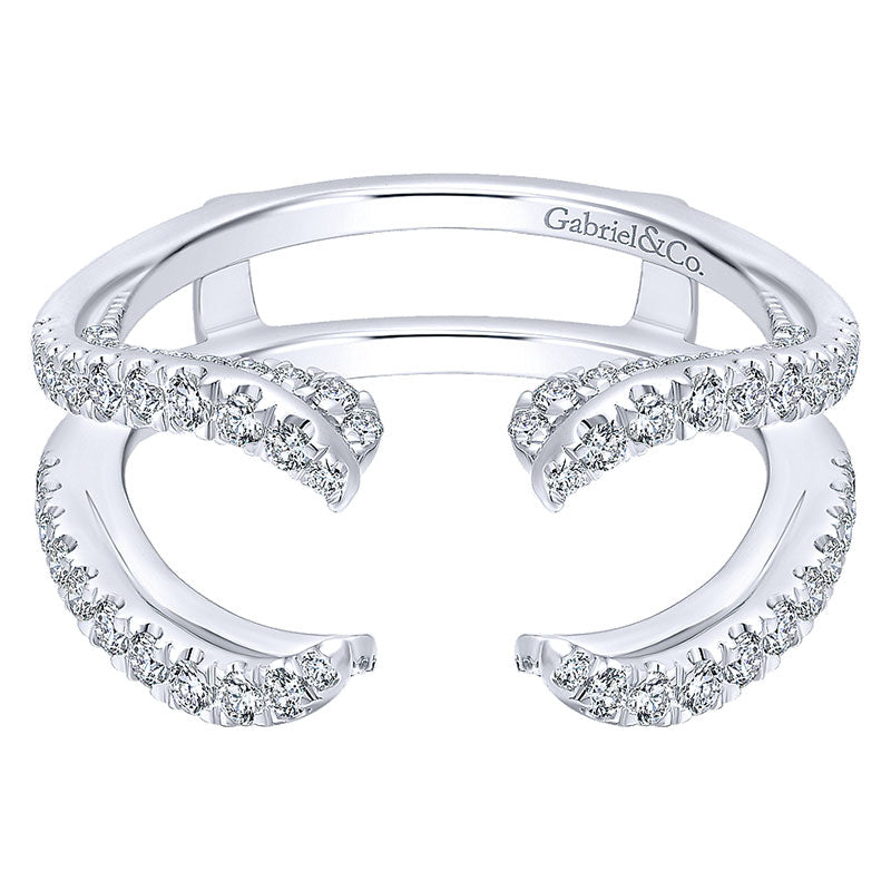 Anniversary Band 14k White Gold Diamond Jacket