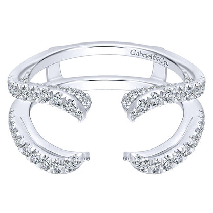 Anniversary Band 14k White Gold Diamond Jacket