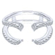 Anniversary Band 14k White Gold Diamond Jacket